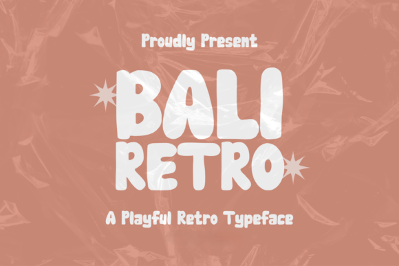Bali Retro: A Playful Display Typeface for Editorial Charm
