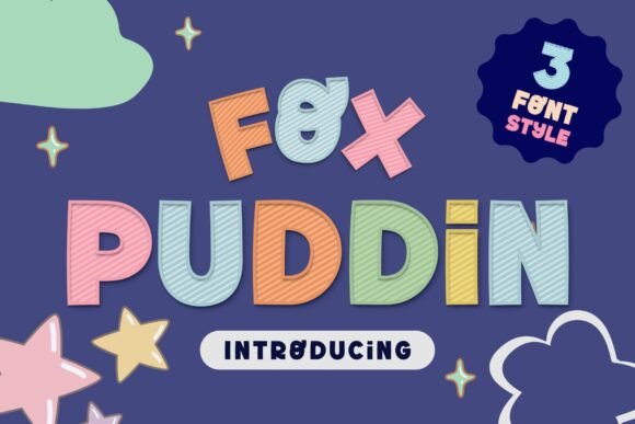 Boost Your Brand with Fox Puddin Display Font