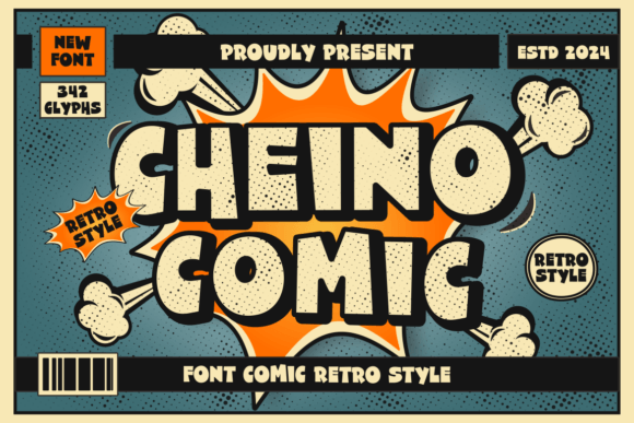 Cheino Font: A Cheerful, Handwritten Typeface for Small Business Branding