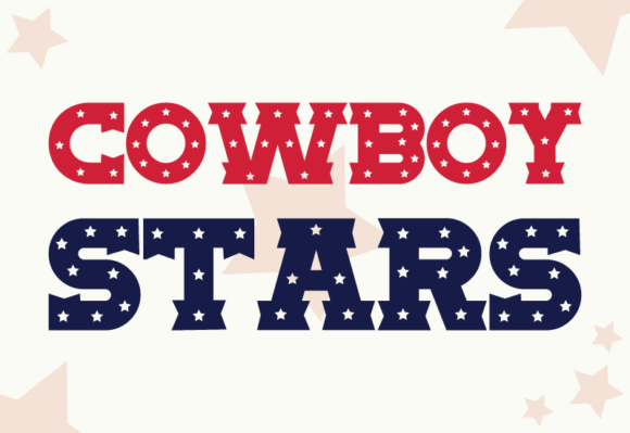 Cowboy Stars Font: A Branding Boost for Small Businesses