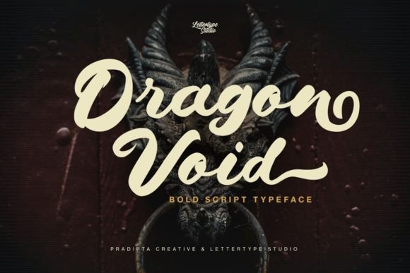 Dragonvoid: A Bold Retro Font for Digital Branding