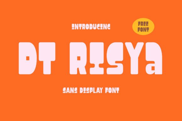 Dt Risya: A Playful Font for Creative Crafters