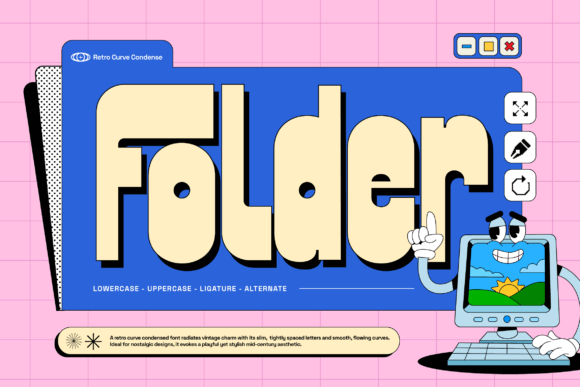 Folder: A Retro-Condensed Sans Serif for Scroll-Stopping Campaigns