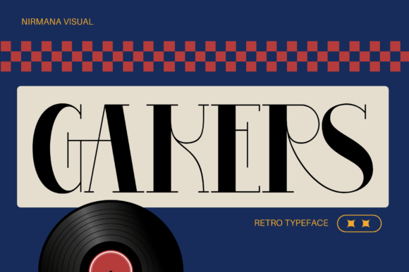 Gakers Retro: A Display Font with Quiet Confidence