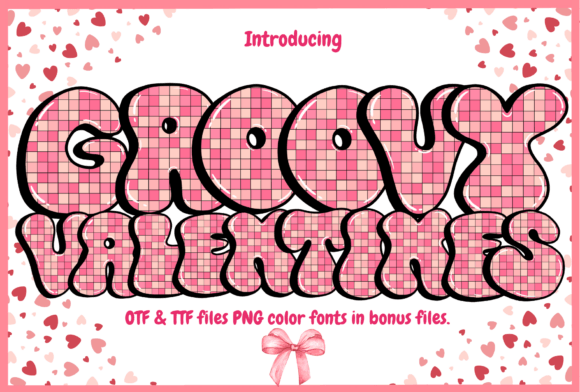 Groovy Valentines: A Playful Color Font for Joyful Brand Moments