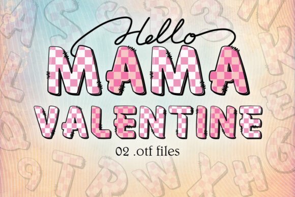 Mama Valentine: A Retro Display Font That Delivers Campaign Personality