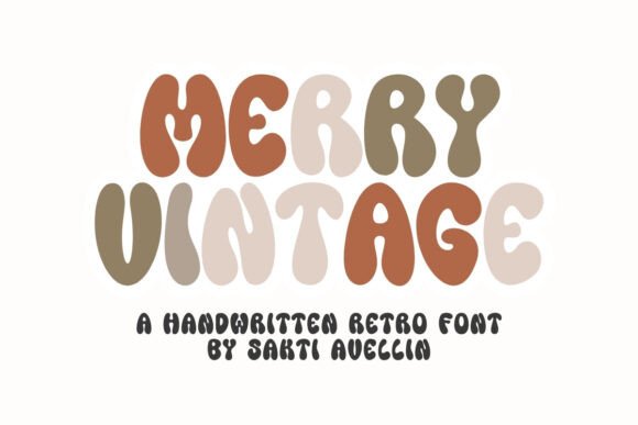 Merry Vintage: A Handwritten Font for Authentic Digital Branding