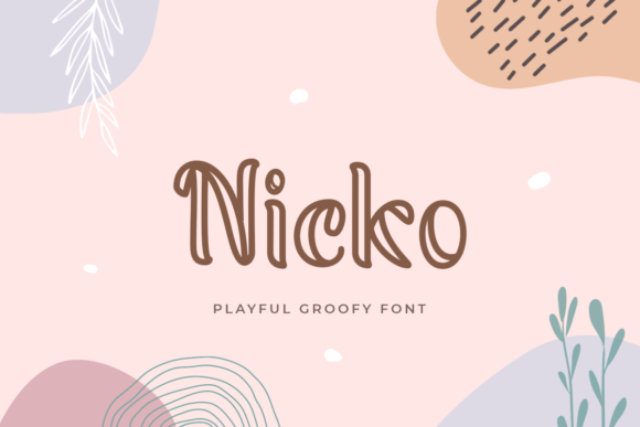 Nicko: A Playful 70s-Inspired Script Font for Scroll-Stopping Campaigns