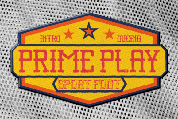 Prime Play: A Bold Slab Serif Font for Digital Impact