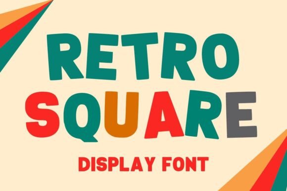 Retro Square: A Display Font That Delivers Warmth at First Glance