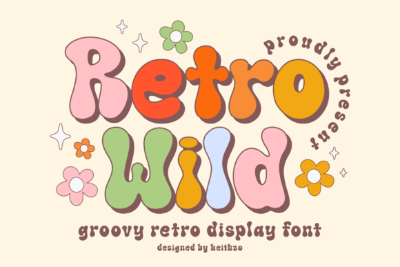 Retro Wild Font for Handmade Creators