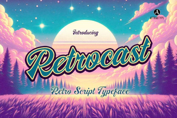 Retrocast: A Vintage Script Font That Delivers Campaign Personality