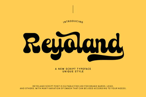Reyoland: A Bold Script Font for Editorial Charm