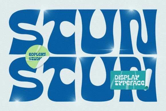 Stun: A Bold Typeface for Creative Branding