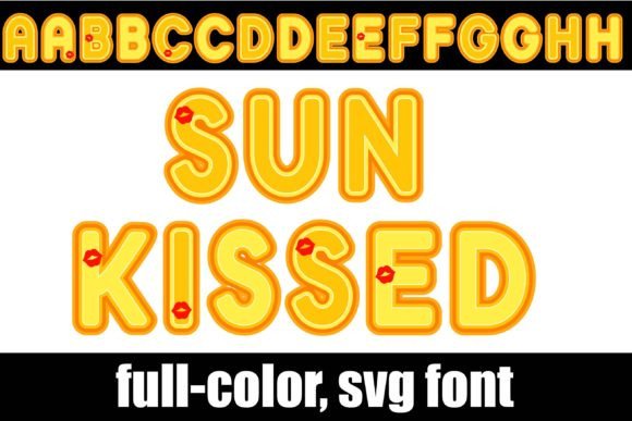 Sun Kissed Font: A Bold Color Font for Scroll-Stopping Campaigns