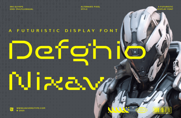 Ut Defghio Nixav: A Display Font That Makes Branding Feel Alive