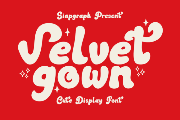 Velvet Gown: A Bold Display Font That Elevates Digital Branding